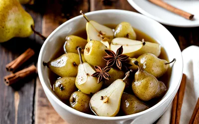 Recette facile de compote de poires aux épices douces, dessert léger et sain