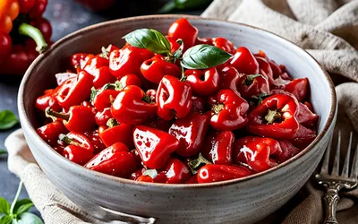 Compote de poivrons maison douce et savoureuse - recette facile