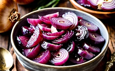 Compote d'oignons rouges maison : recette facile et rapide
