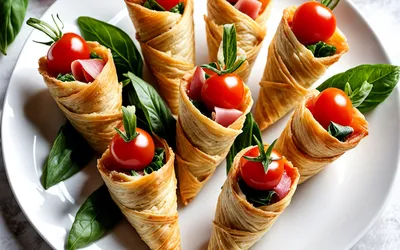 Cônes Surprise Gourmands : Recette Apéritive Facile et Rapide