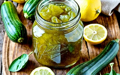 Recette facile de confiture de courgettes sucrée et parfumée maison