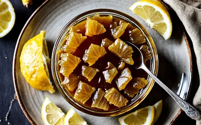 Recette facile de confiture de gingembre maison, douce et épicée