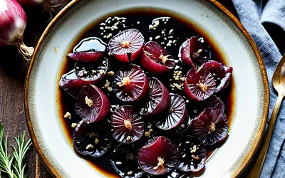 Recette facile de confiture d'échalotes maison sucrée-salée