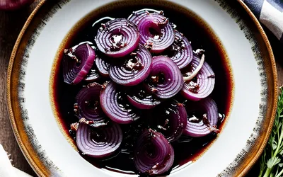 Recette facile de confiture d'oignons rouges au vinaigre balsamique
