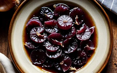 Recette facile de confiture d'oignons sucrée au vinaigre balsamique