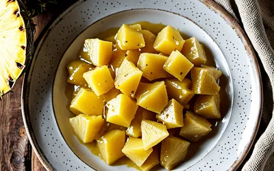 Recette facile de confiture d'ananas à la vanille maison