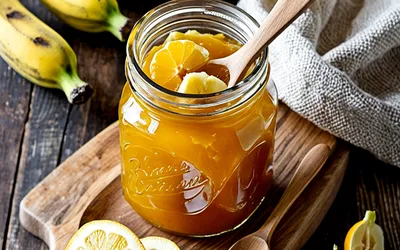 Confiture maison de bananes à l'orange : recette facile et gourmande