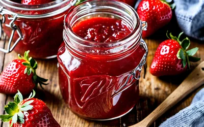 Confiture de fraises au miel et gingembre frais - Recette maison facile