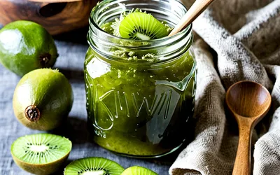 Confiture de kiwis au citron vert maison : recette facile et rapide