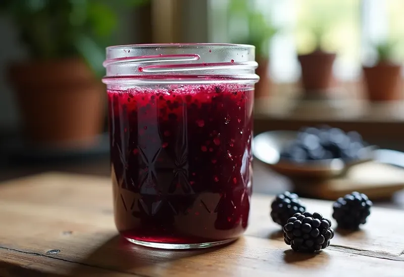 Confiture maison de mûres sauvages : recette facile et gourmande