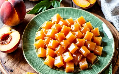 Confiture maison de pêches et melon : recette facile et gourmande