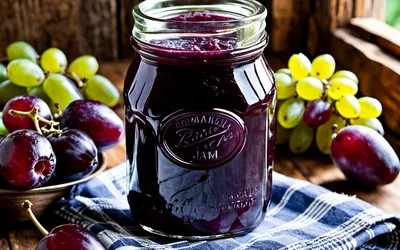 Recette facile de confiture de raisins maison, gourmande et rapide