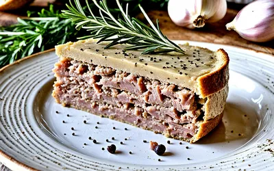 Recette facile de conserve maison de pâté de porc traditionnel