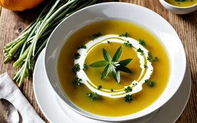 Recette facile de Consommé Velouté de Carré Frais à la Citrouille