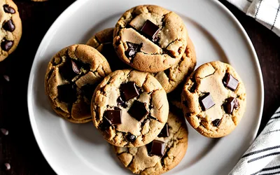 Recette facile de cookies moelleux au beurre de cacahuètes