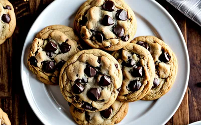 Recette facile de cookies moelleux aux pépites de chocolat de Marie