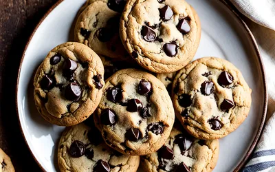 Recette facile de cookies moelleux aux pépites de chocolat faits maison