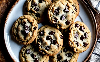 Recette facile de cookies moelleux aux pépites de chocolat