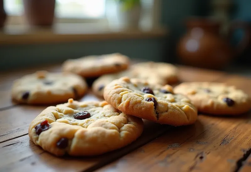 Cookies moelleux aux raisins et à la cannelle : recette gourmande et facile