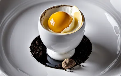 Recette facile de coquetier aux œufs et truffes noires