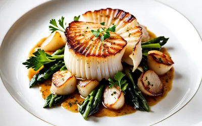 Recette gourmande de Coquilles Saint-Jacques à la crème et vin blanc