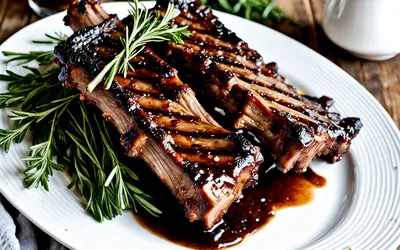 Recette facile de côtes de porc grillées au café avec sauce gourmande