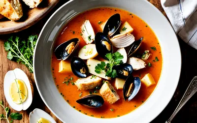 Recette Cotriade Bretonne : Soupe de Poissons Traditionnelle Facile