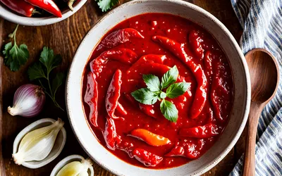 Recette facile de coulis de poivrons rouges maison