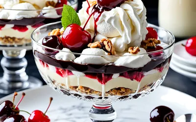 Recette Coupe Corrézienne Gourmande : Dessert Glacé Traditionnel de Corrèze