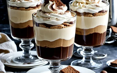 Coupes Tiramisu Express : Recette Facile et Rapide de Dessert Italien