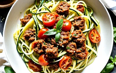 Recette Courgettes Bolognaises Maison Facile et Savoureuse