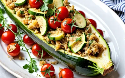 Recette Courgettes Farcies au Thon Facile et Rapide