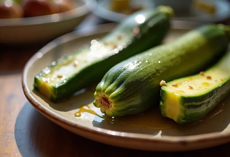 Courgettes fondantes express au micro-ondes : recette rapide et savoureuse