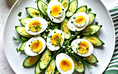 Courgettes Mimosa : Recette Fraîche et Savoureuse pour une Entrée Légère