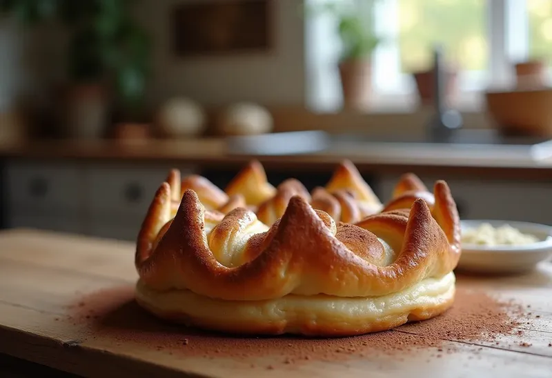 Couronne gourmande chocolat et vanille : recette facile et délicieuse