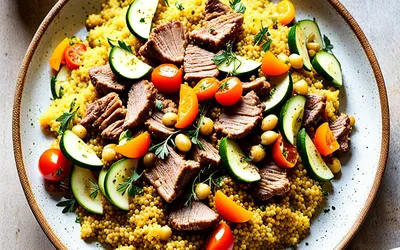 Recette Authentique de Couscous Mequfoul Marocain - Plat Traditionnel