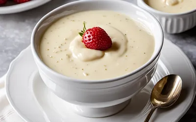 Recette facile de crème anglaise onctueuse et parfumée à la vanille