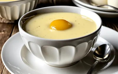 Recette facile de crème aux œufs à la vanille onctueuse