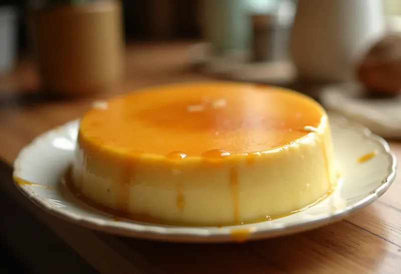 Crème aux œufs onctueuse au caramel maison