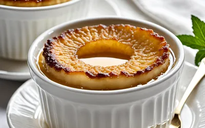 Recette facile de crème brûlée au thé parfumé, dessert gourmand