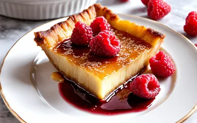 Recette facile de crème brûlée à la framboise onctueuse et gourmande