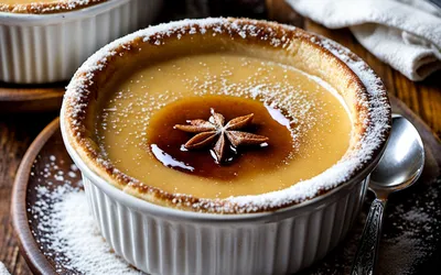 Recette facile de crème brûlée onctueuse au lait de coco