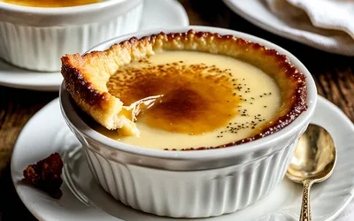 Crème Brûlée Vanille : recette facile et gourmande