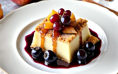 Recette facile de crème catalane à la compotée d'automne aux fruits