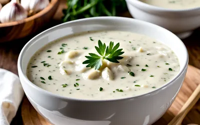 Crème d'ail onctueuse sans crème : recette facile et saine