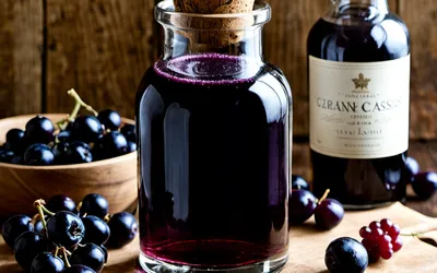 Recette facile de crème de cassis maison - Liqueur fruitée et gourmande