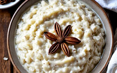 Photo de Recette facile de crème de riz onctueuse pour un petit déjeuner gourmand