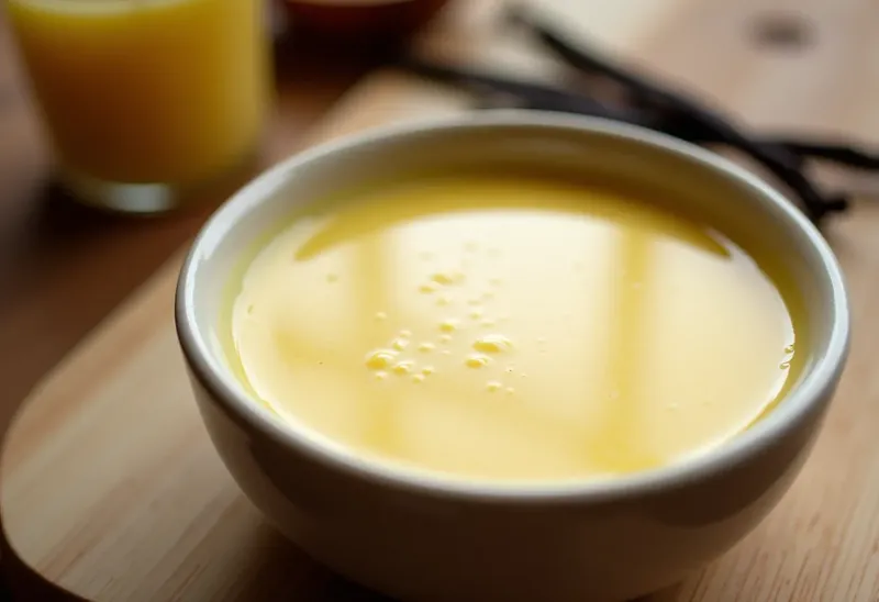 Crème dessert légère à la vanille maison