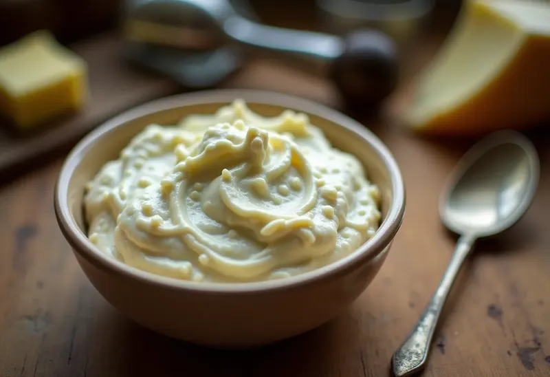 Crème onctueuse au Roquefort facile et rapide