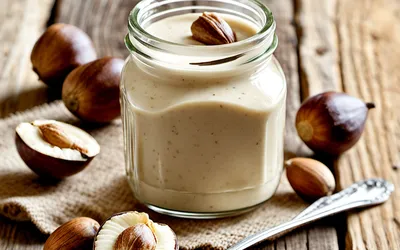 Recette facile de crème de noisettes à la vanille maison